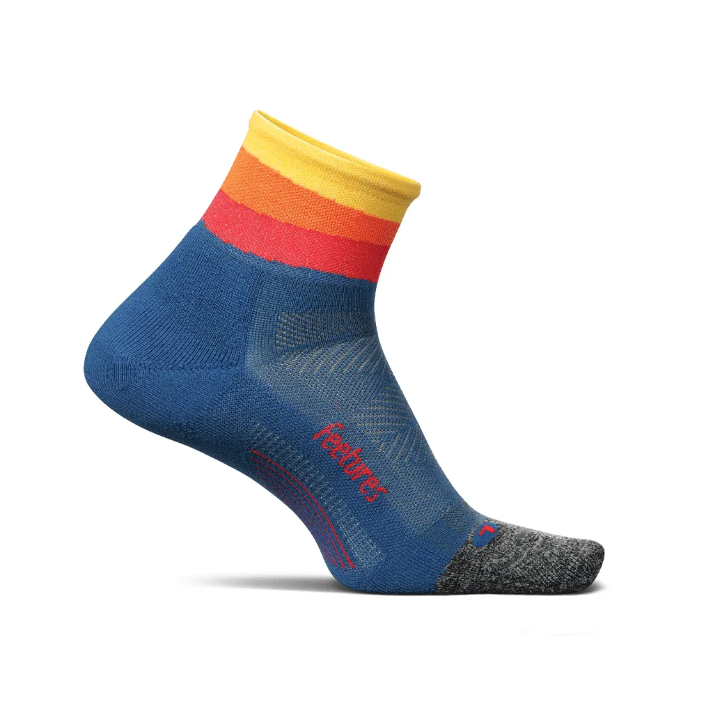 Feetures Elite Light Cushion Quarter Socks