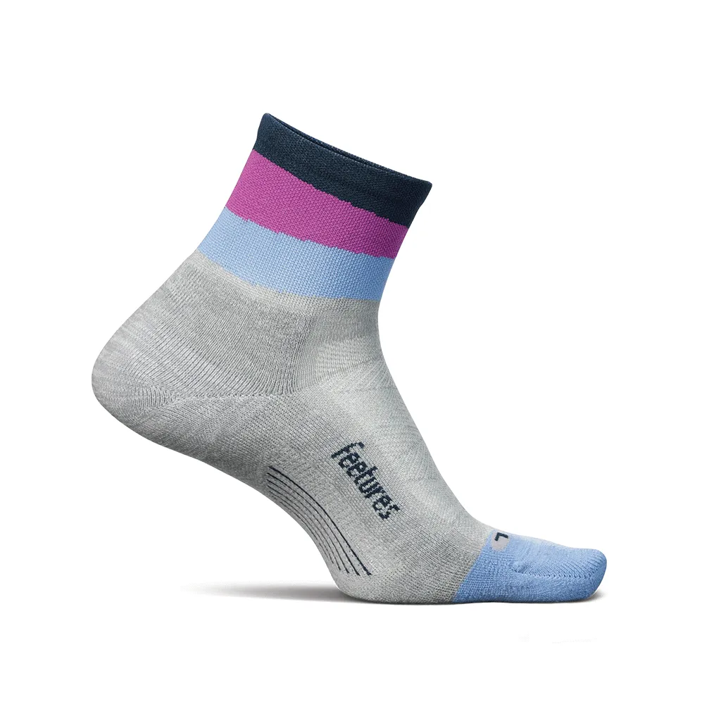 Feetures Elite Light Cushion Quarter Socks