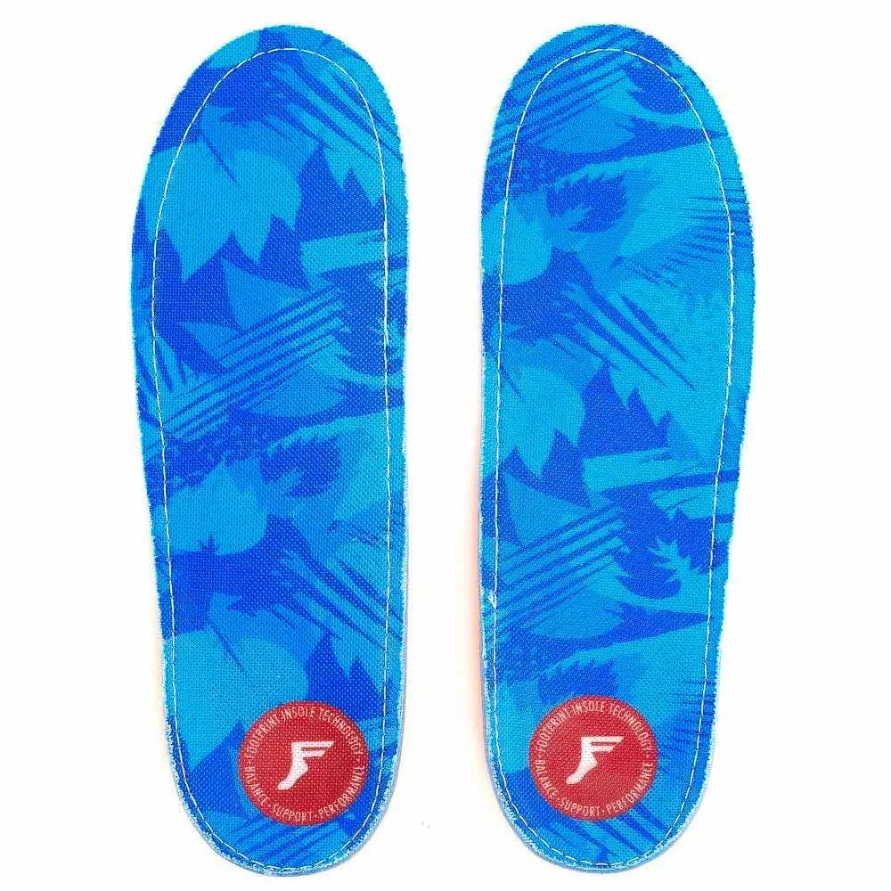 Footprint - Kingfoam Orthotic Low Blue Camo Insoles