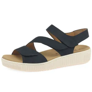 Gabor Sandal 43.600.16 Nightblue Nubuck