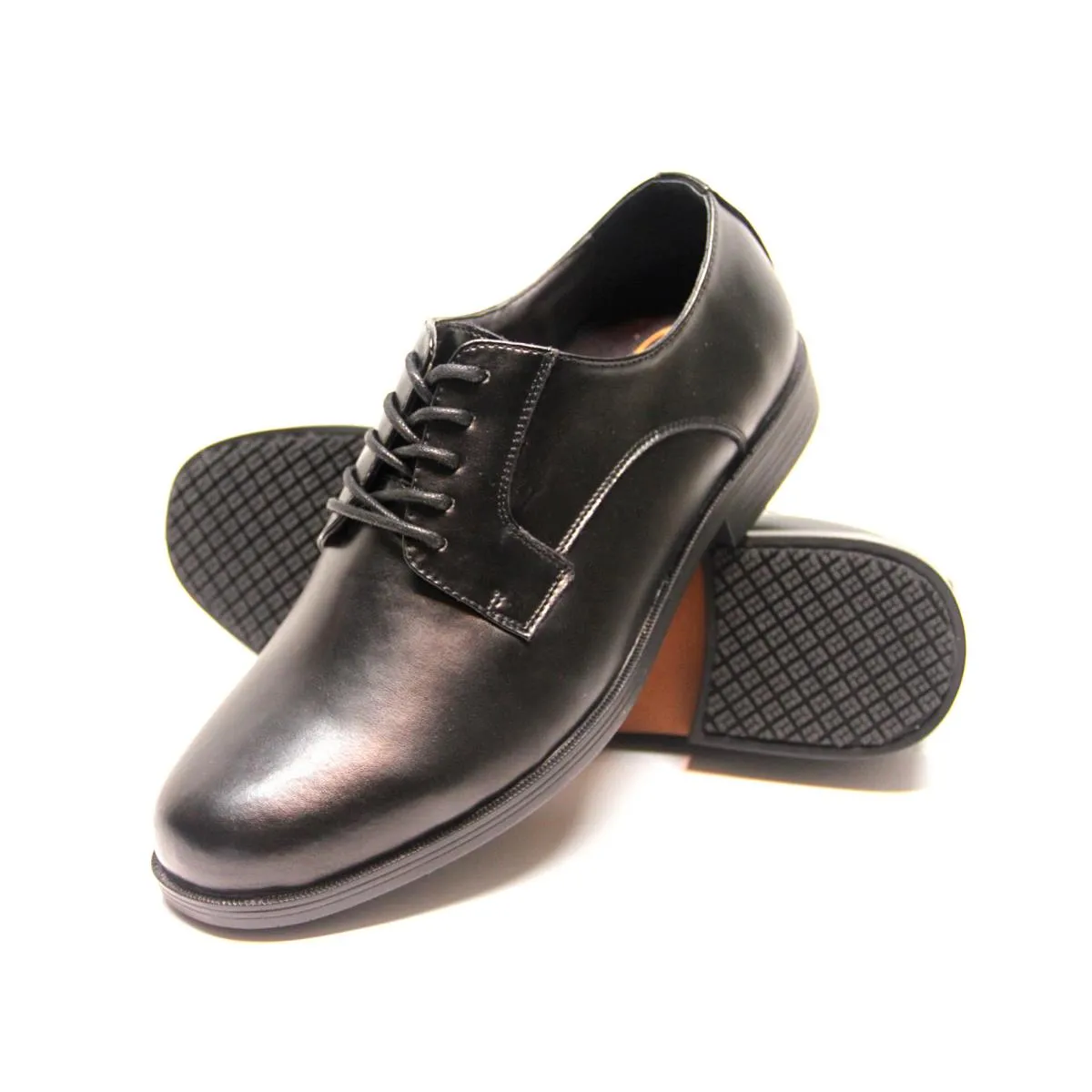 Genuine Grip Footwear- 940 Black Dress Oxford Women's Shoe