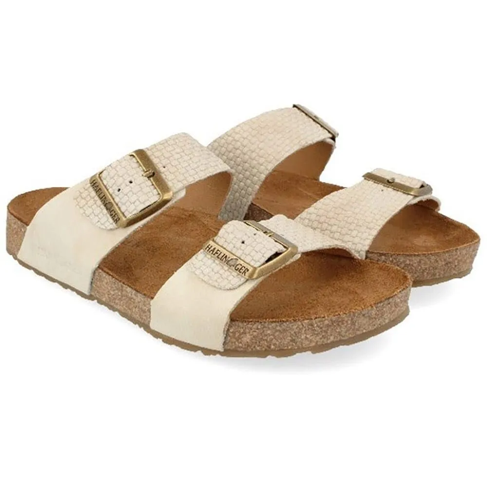 HAFLINGER Unisex Andrea Sandal, Verotrenza Hielo, 6 Men -8 Women