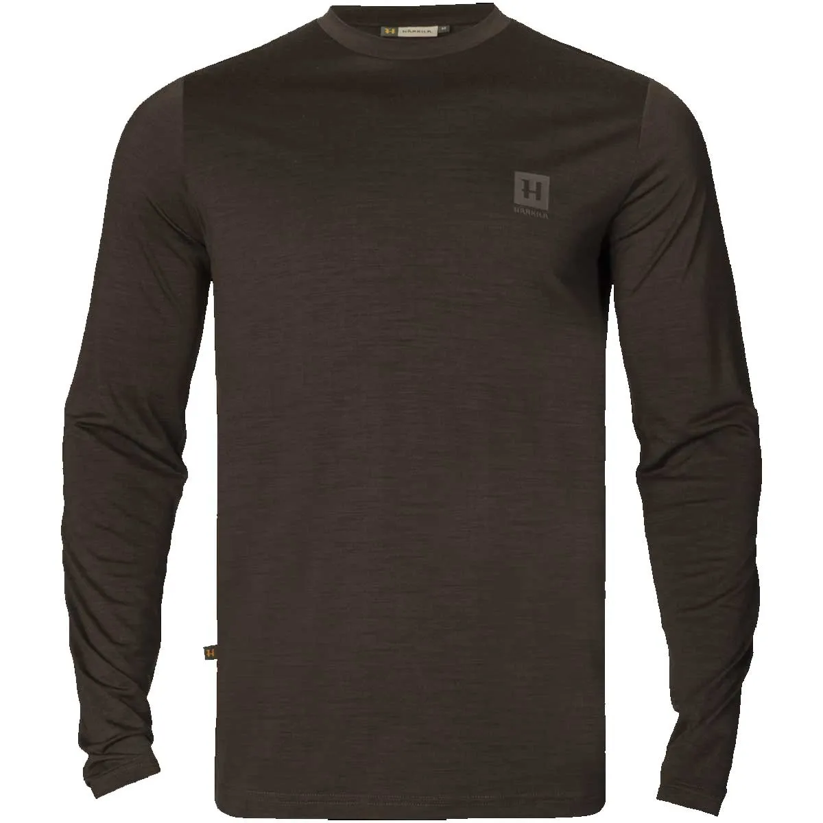 HARKILA Base All Season Long Sleeve T-Shirt - Mens - Shadow Brown