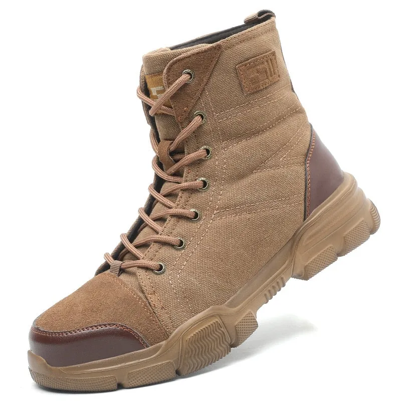 Heavy Duty Winter Military Safety Boots