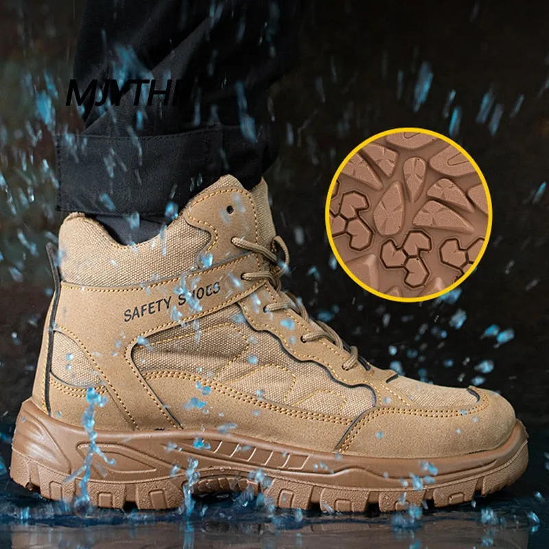 Heavy Duty Winter Military Safety Boots