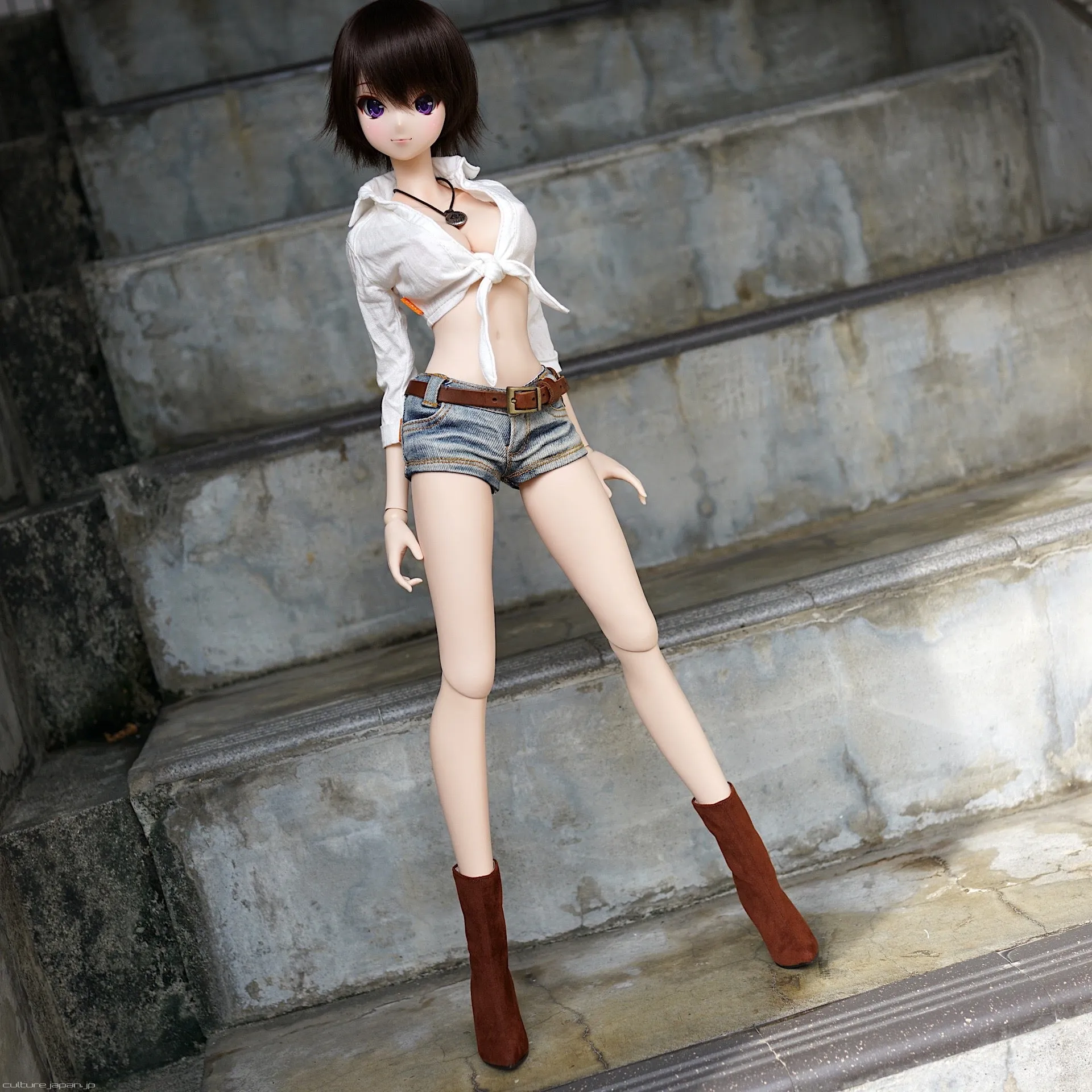 High Heel Boots (Cocoa)