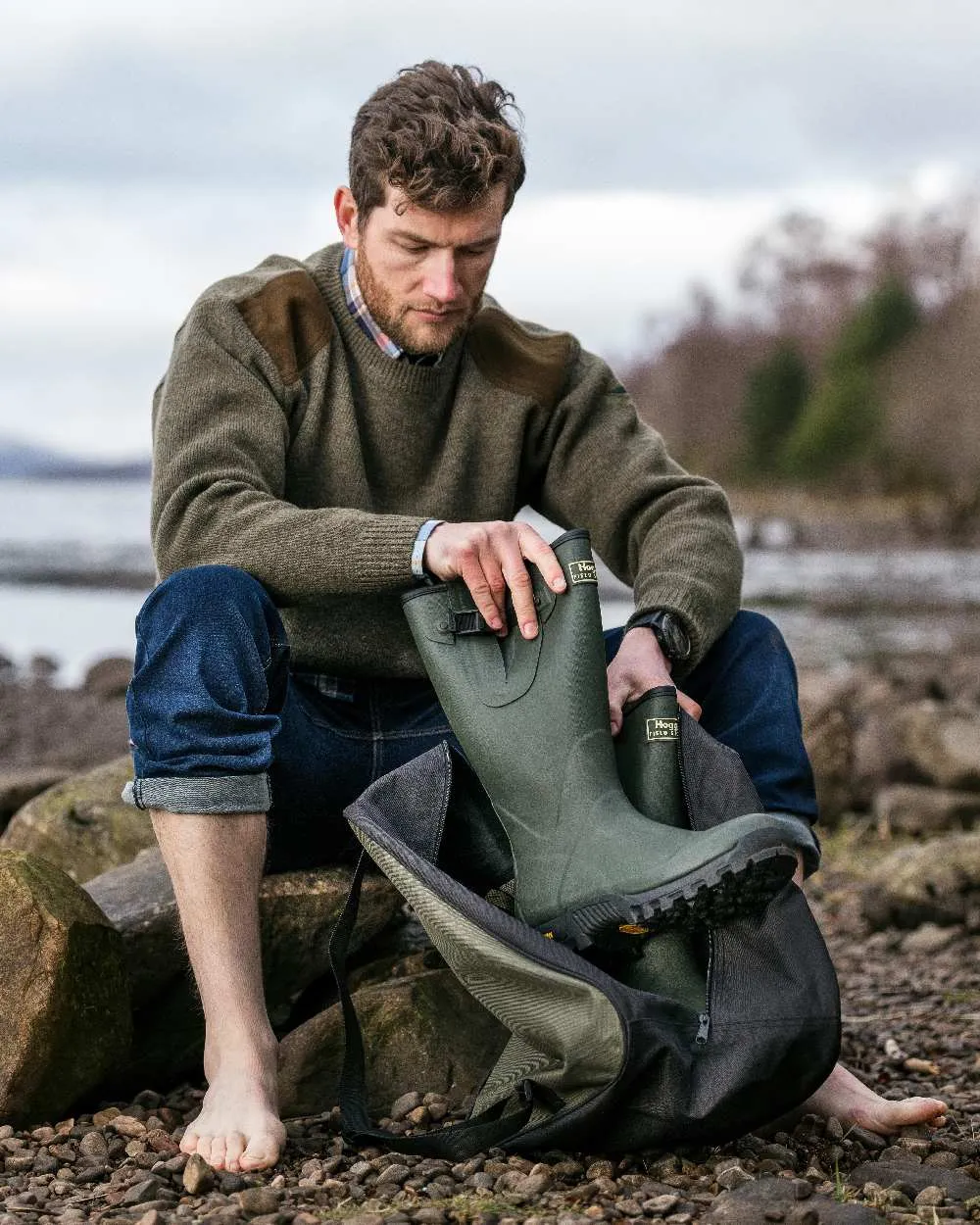 Hoggs of Fife Field Sport Neoprene Lined Wellingtons