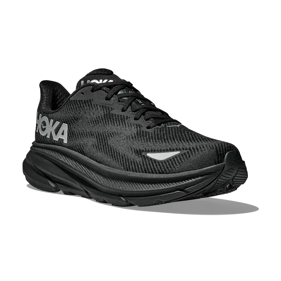 HOKA Men's Clifton 9 GTX Black/Black