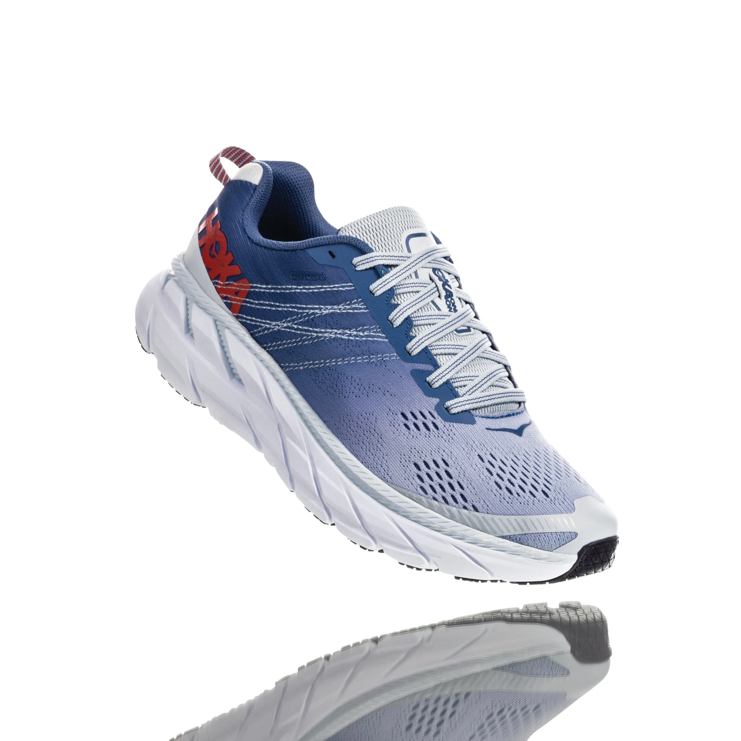 'HOKA' Women's Clifton 6 - Plein Air / Midnight Blue