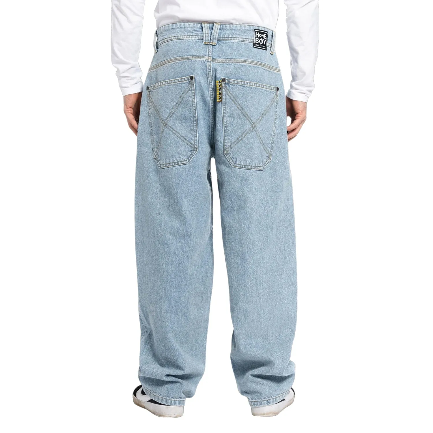 Home Boy X-Tra Monster Baggy Denim - Moon