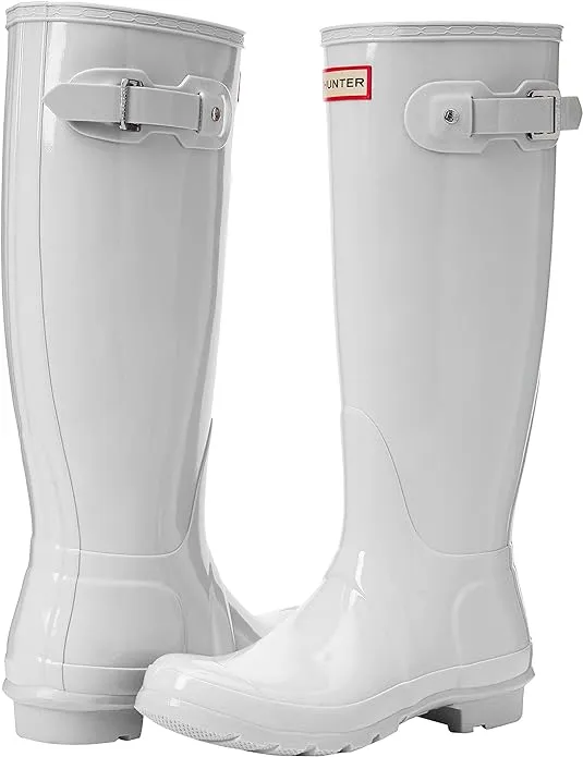 Hunter Women's Glossy Wellington Boots Rain 