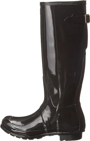 Hunter Women's Glossy Wellington Boots Rain 