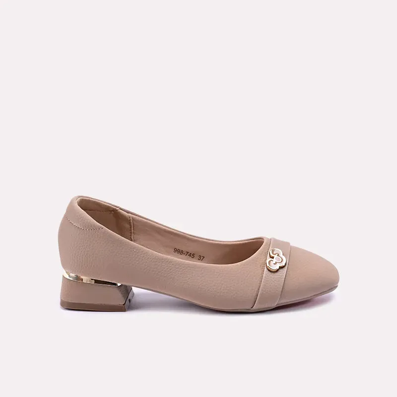 Jana Brown Casual Pumps 0431269