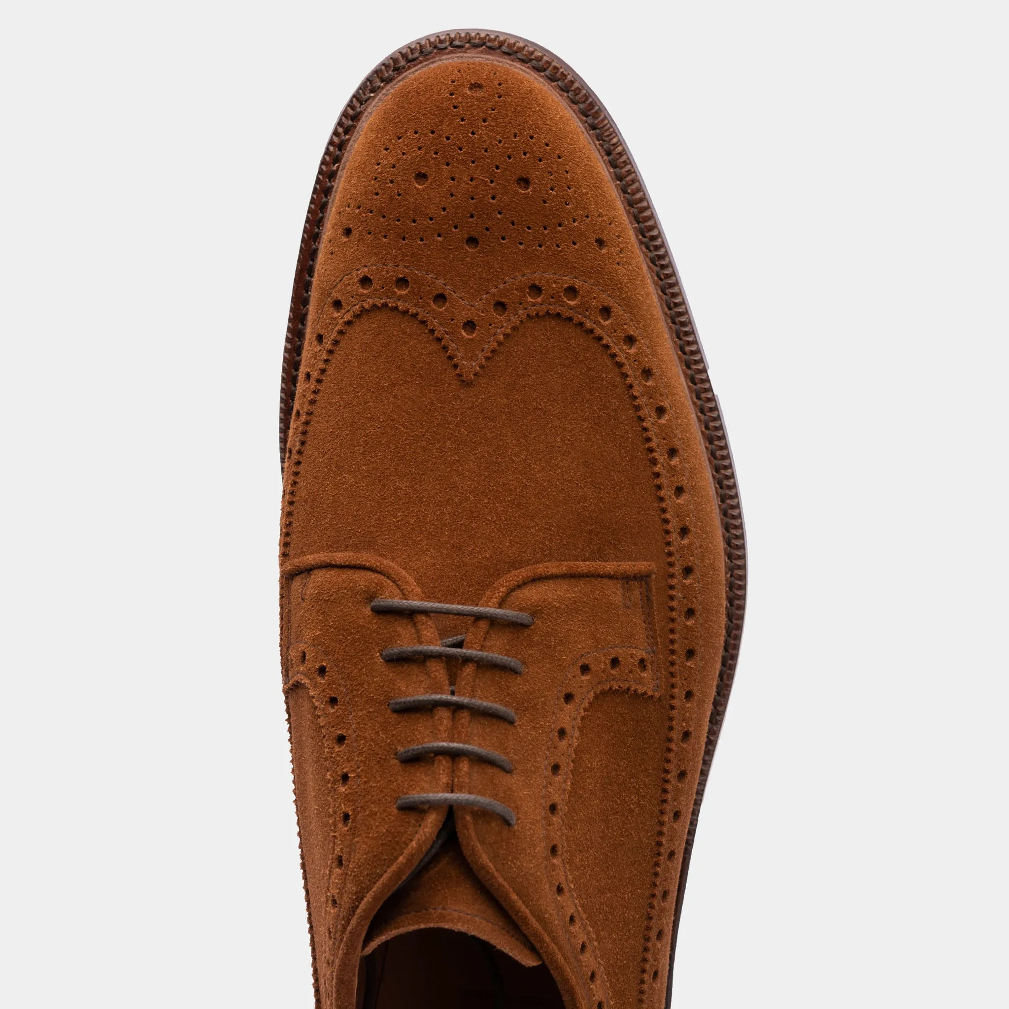 Jermyn Longwing Derby Snuff Suede