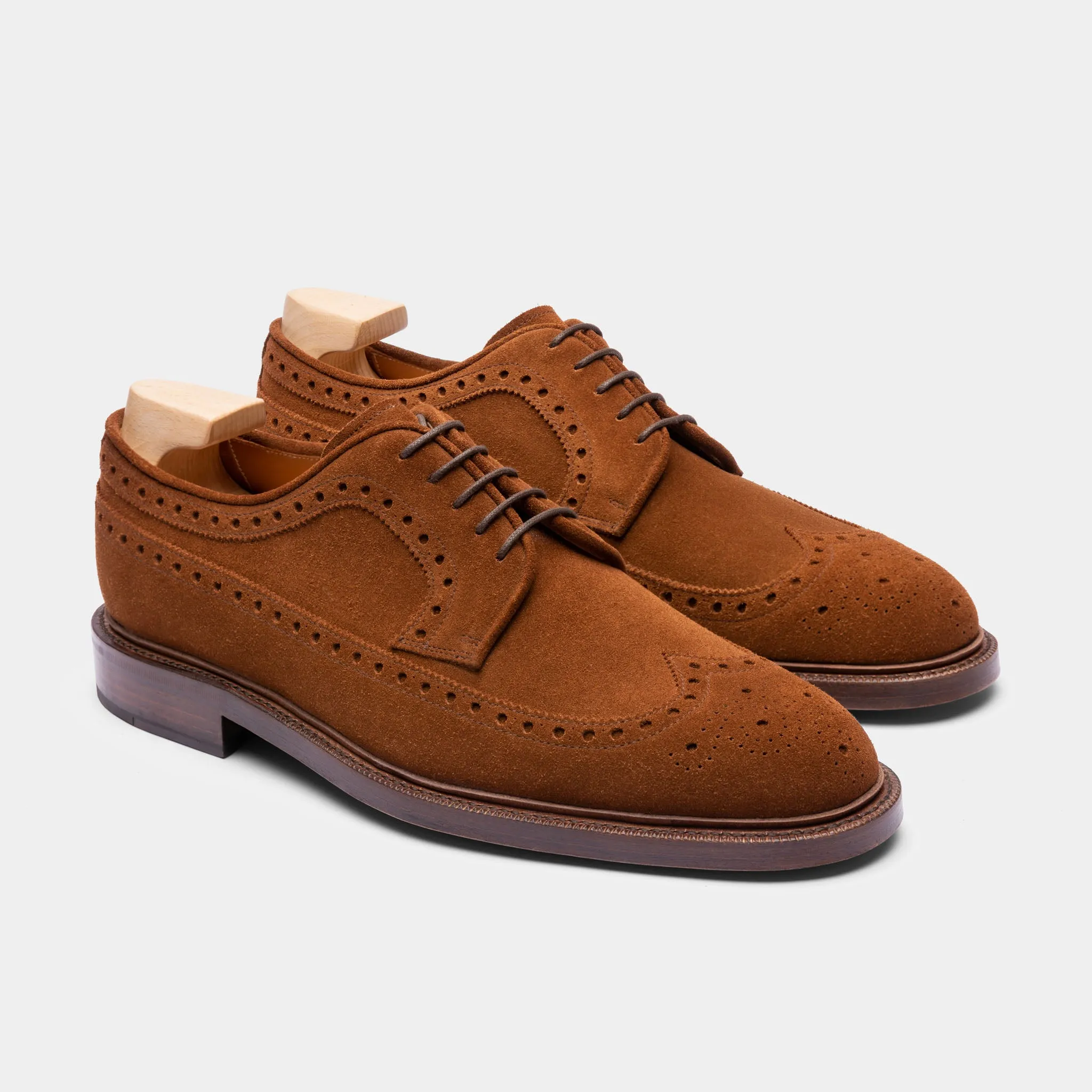 Jermyn Longwing Derby Snuff Suede