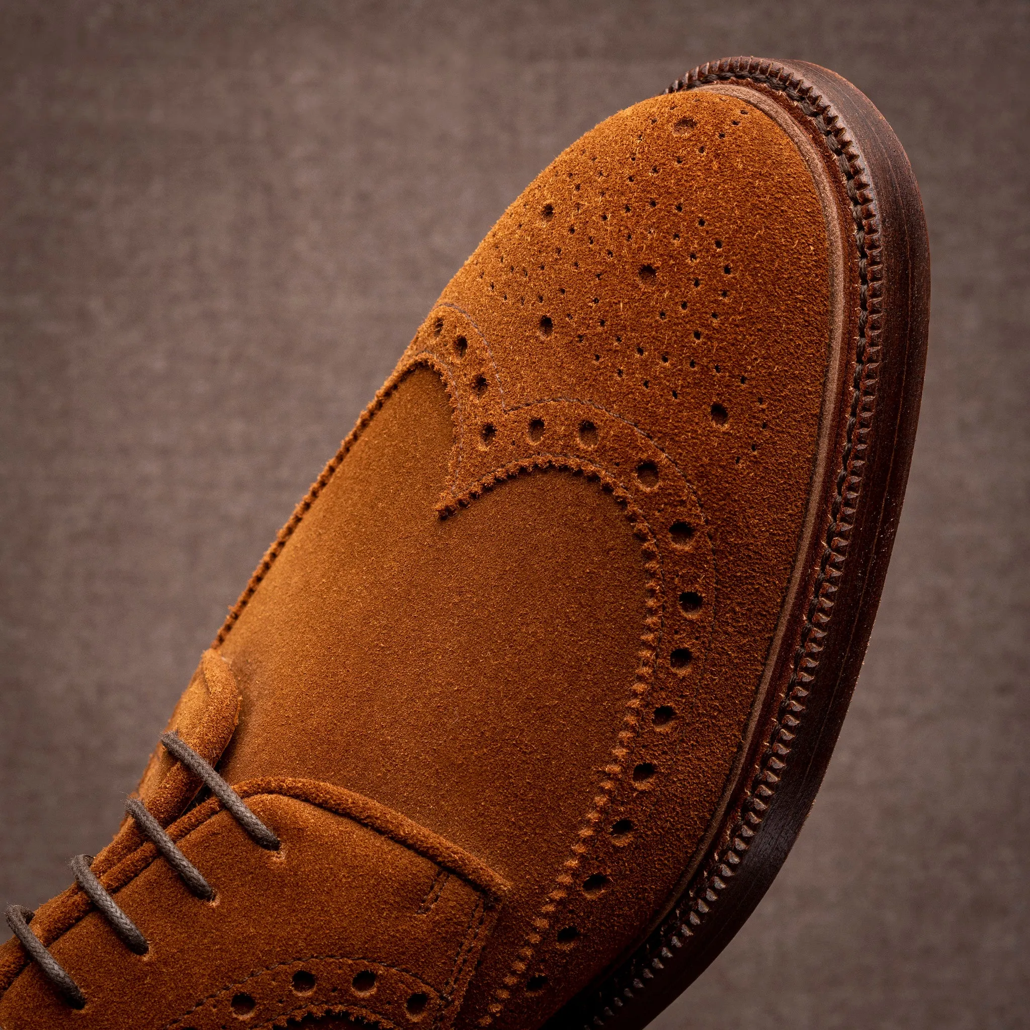 Jermyn Longwing Derby Snuff Suede