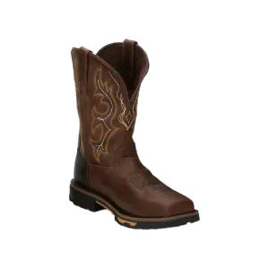 Justin Men's Rustic Barnwood Composite Toe Work Boots