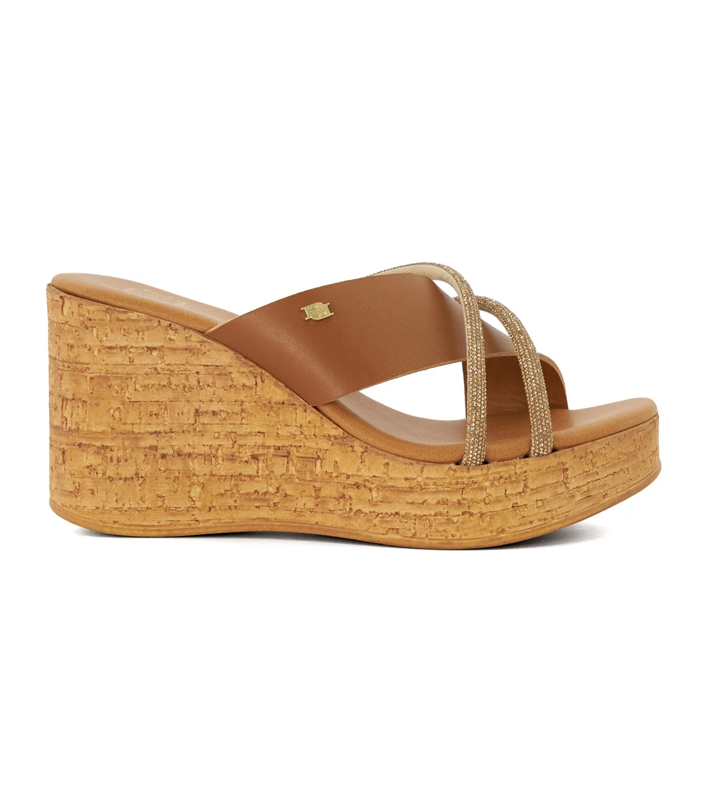 Kalise Wedge Tan