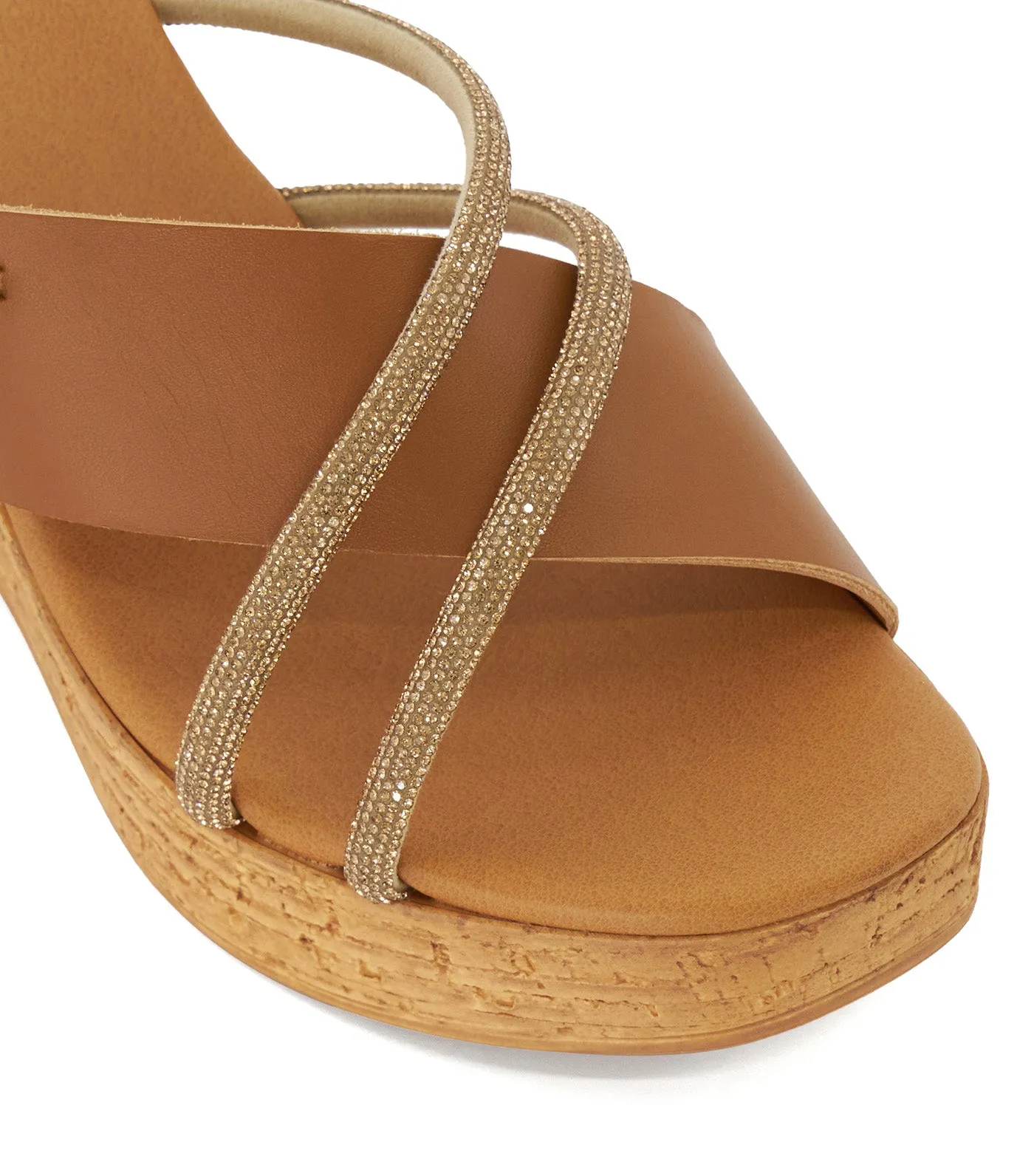 Kalise Wedge Tan