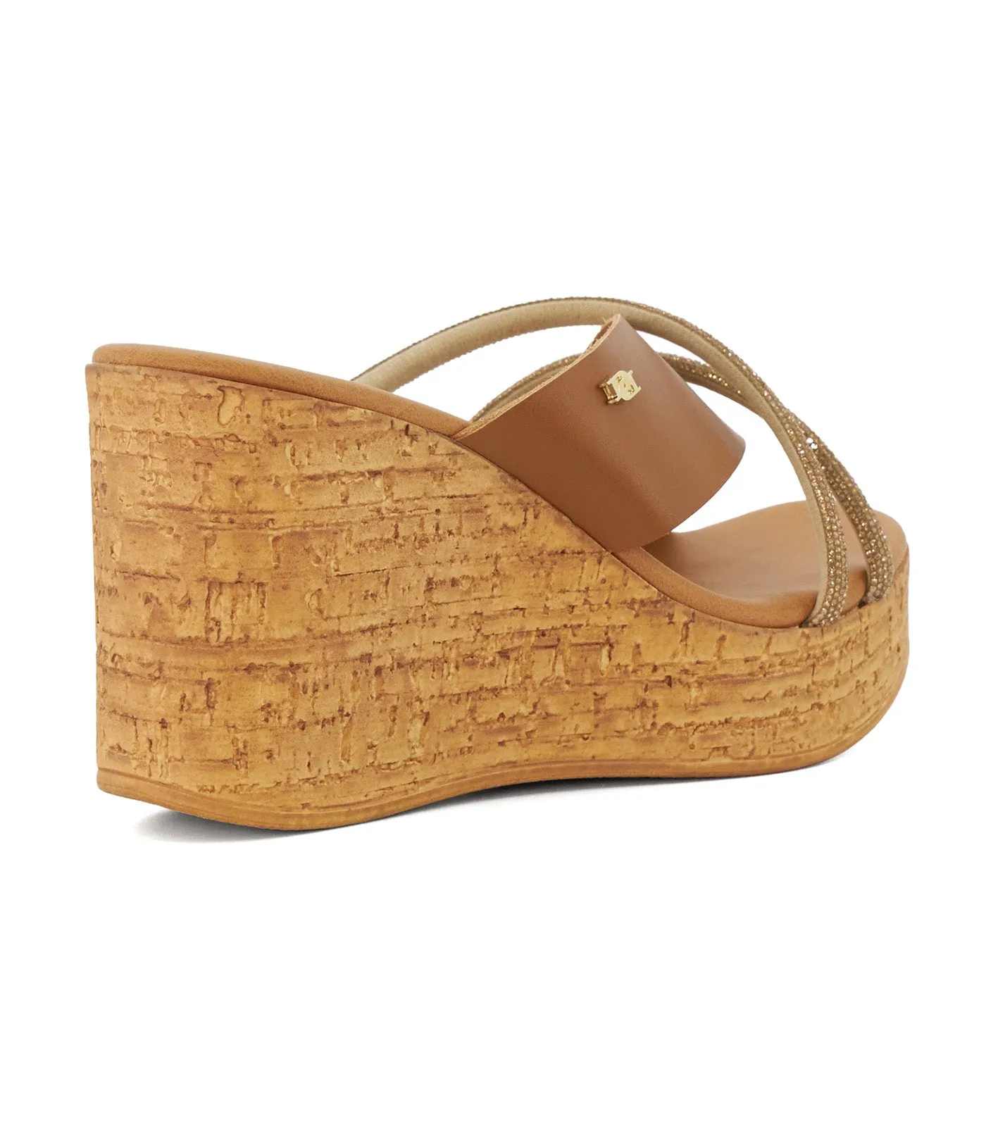 Kalise Wedge Tan