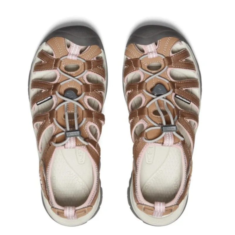 Keen Whisper Women's Walking Sandals - Toasted Coconut/Peach Whip