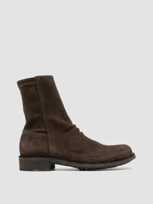 LEGRAND 203 - Brown Suede Ankle Boots