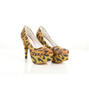 Leopard Heel Shoes PLT2032