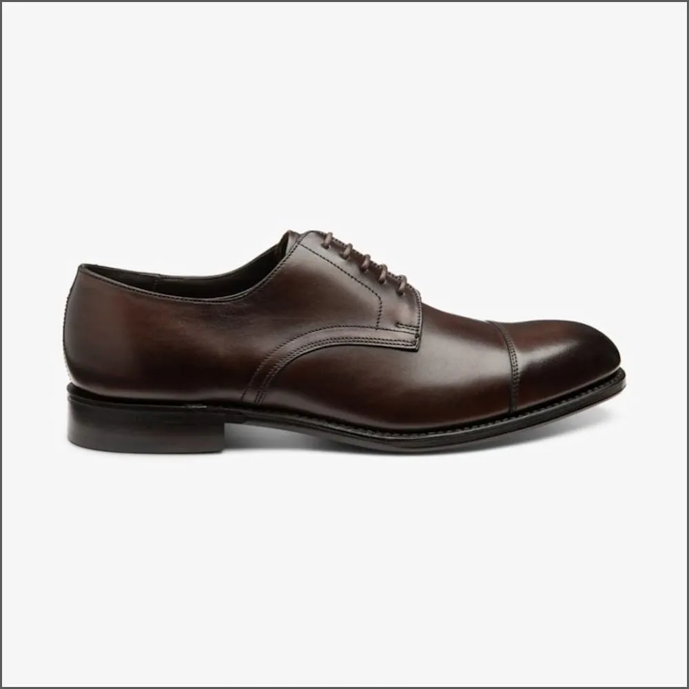 Loake Petergate Scorched Walnut Shoe F Fit-