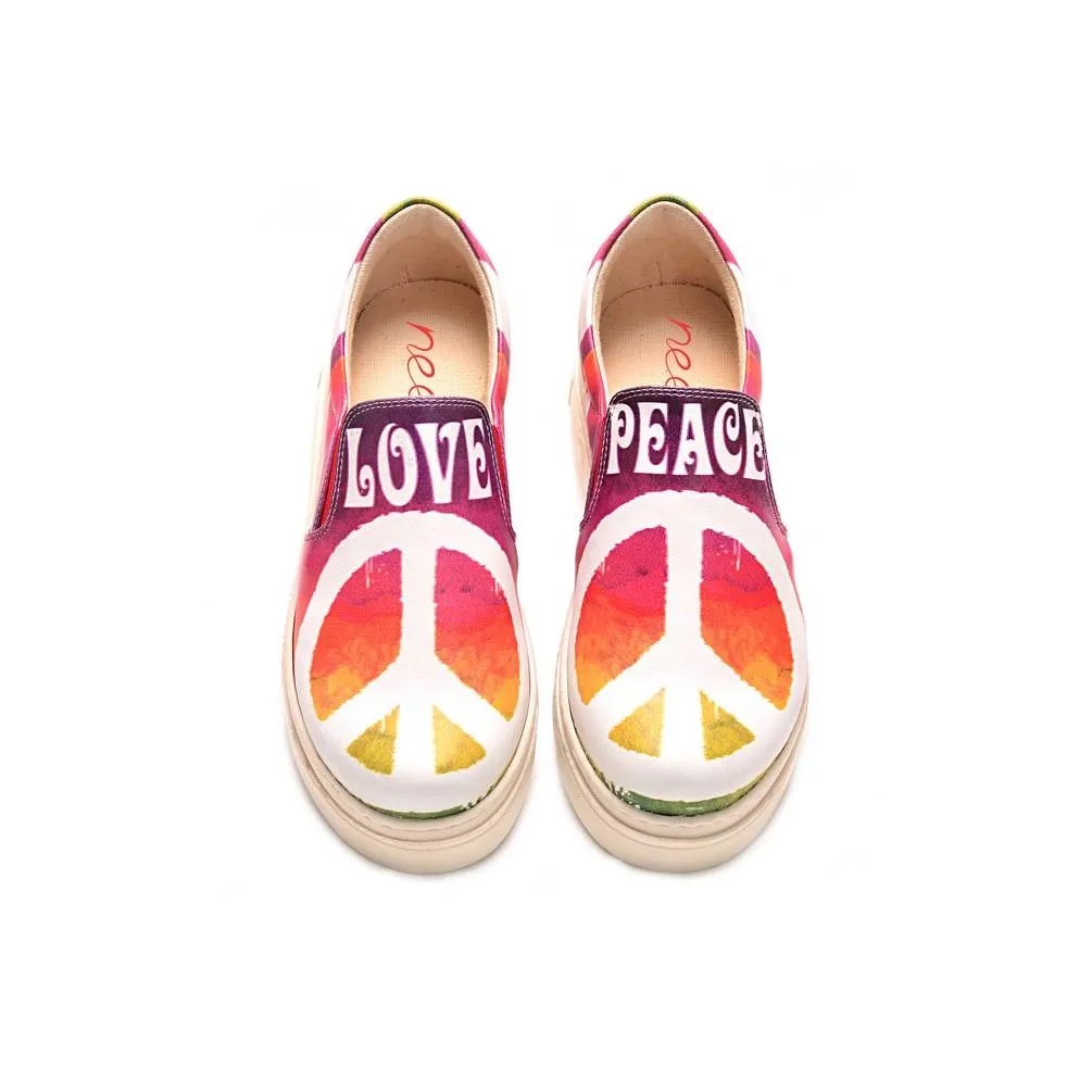 Love Peace Sneaker Shoes NVN105