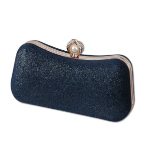 Luxy Moon Pure Color Velvet Party Clutch Purse