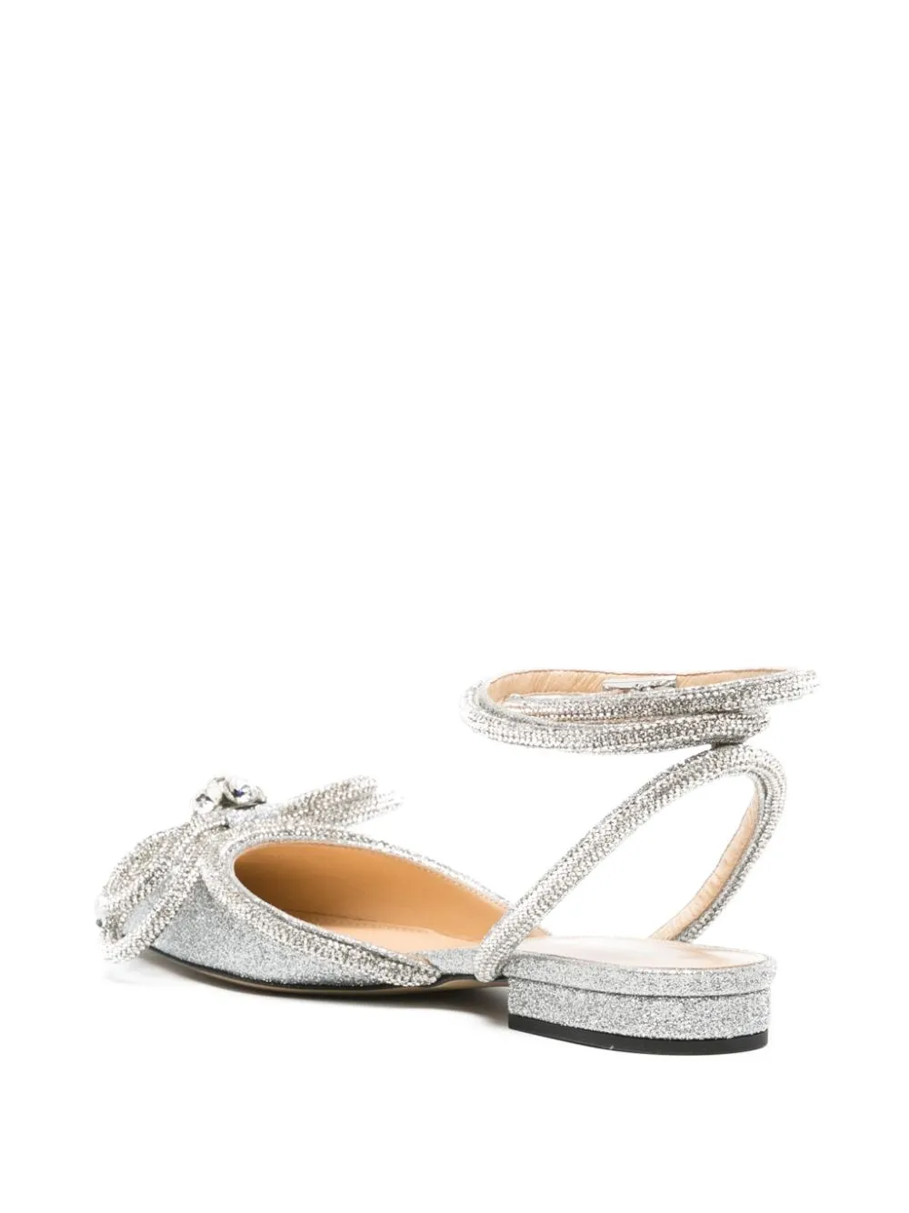 MACH & MACH Flat shoes Silver