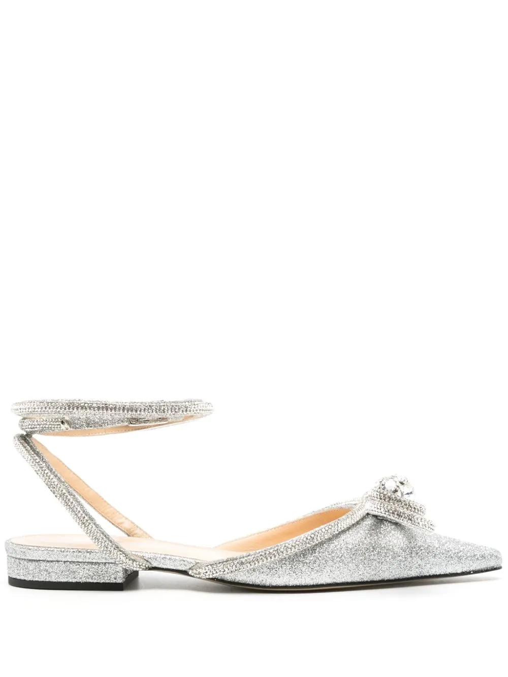 MACH & MACH Flat shoes Silver