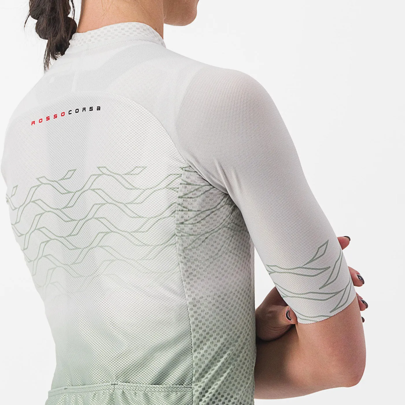 Maglia donna Castelli Climber's 2.0 - Bianco verde