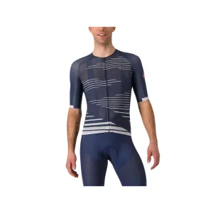 Maillot Castelli Climber's 4.0 Navy Blue White