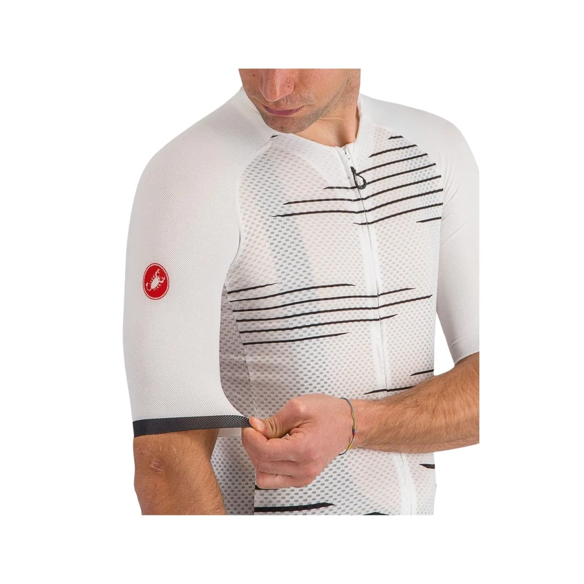 Maillot Castelli Climber's 4.0 White Black