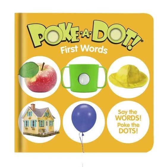 Melissa & Doug Poke-A-Dot - First Words (Pre-Order)