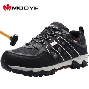 Men's Steel Toe Work Safety Shoes