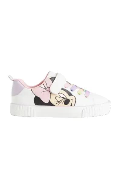 Minnie Mouse White Sneakers