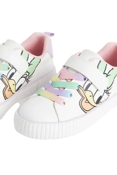 Minnie Mouse White Sneakers