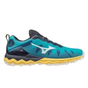 Mizuno Wave Daichi 6 Mens | Scubab/snowwhite/sulphur