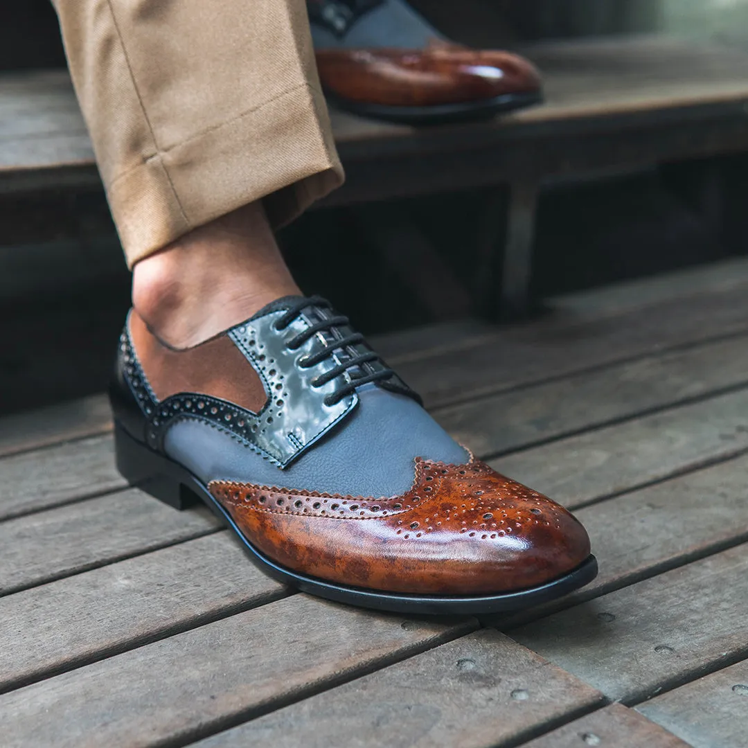 MULTI TONE BROGUES - HEIGHT ELEVATION