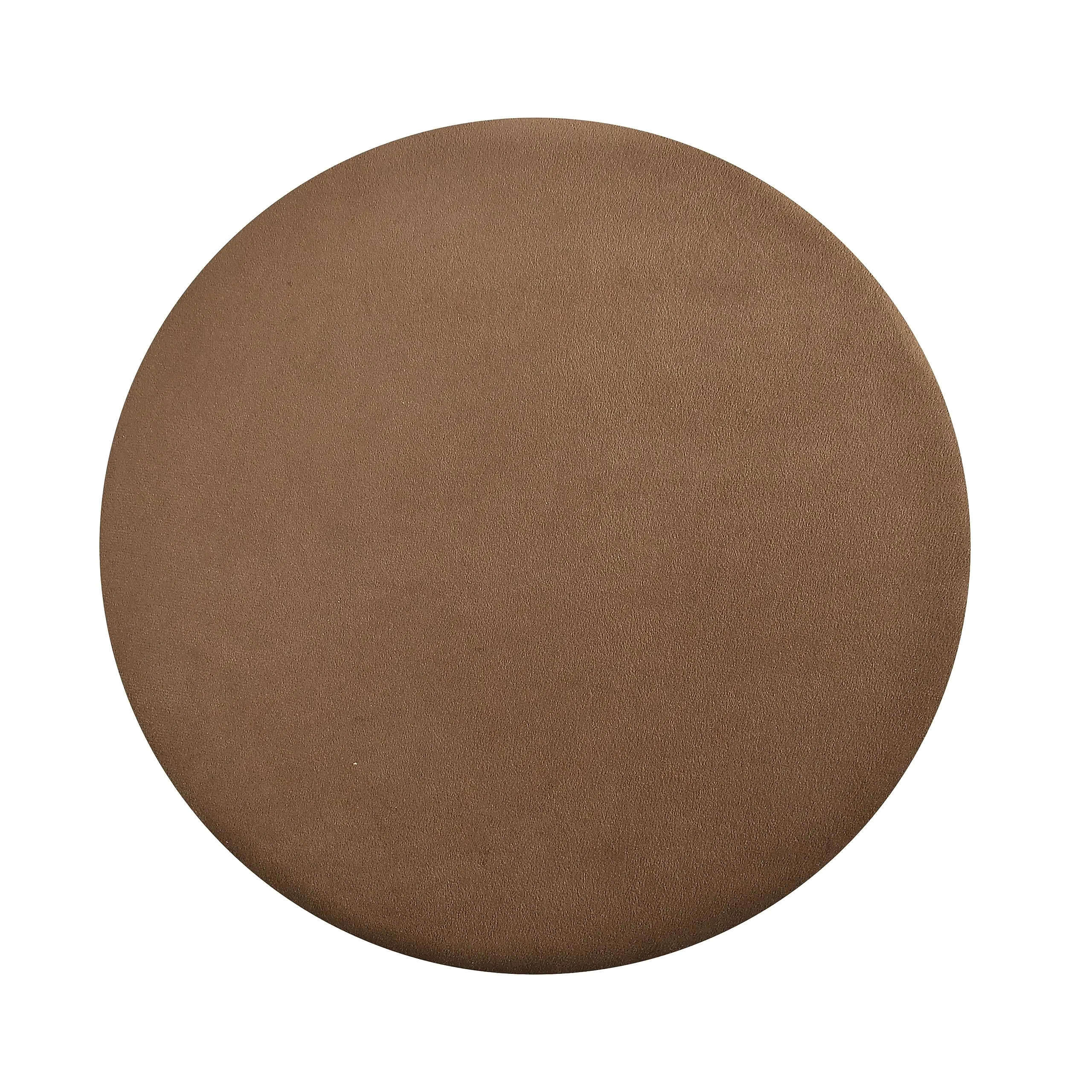 NACIA Velvet Ottoman Pouffes Stool for Living Room Wooden Sitting Furniture Footrest Footstool for Foot Rest Upholstered Foam Cushioned Puffy for Home Decor, Dressing Table Stool (17" Height, Coffee)