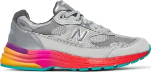 New Balance 992 Made in USA 'Grey Multi' Sneakers, Gray