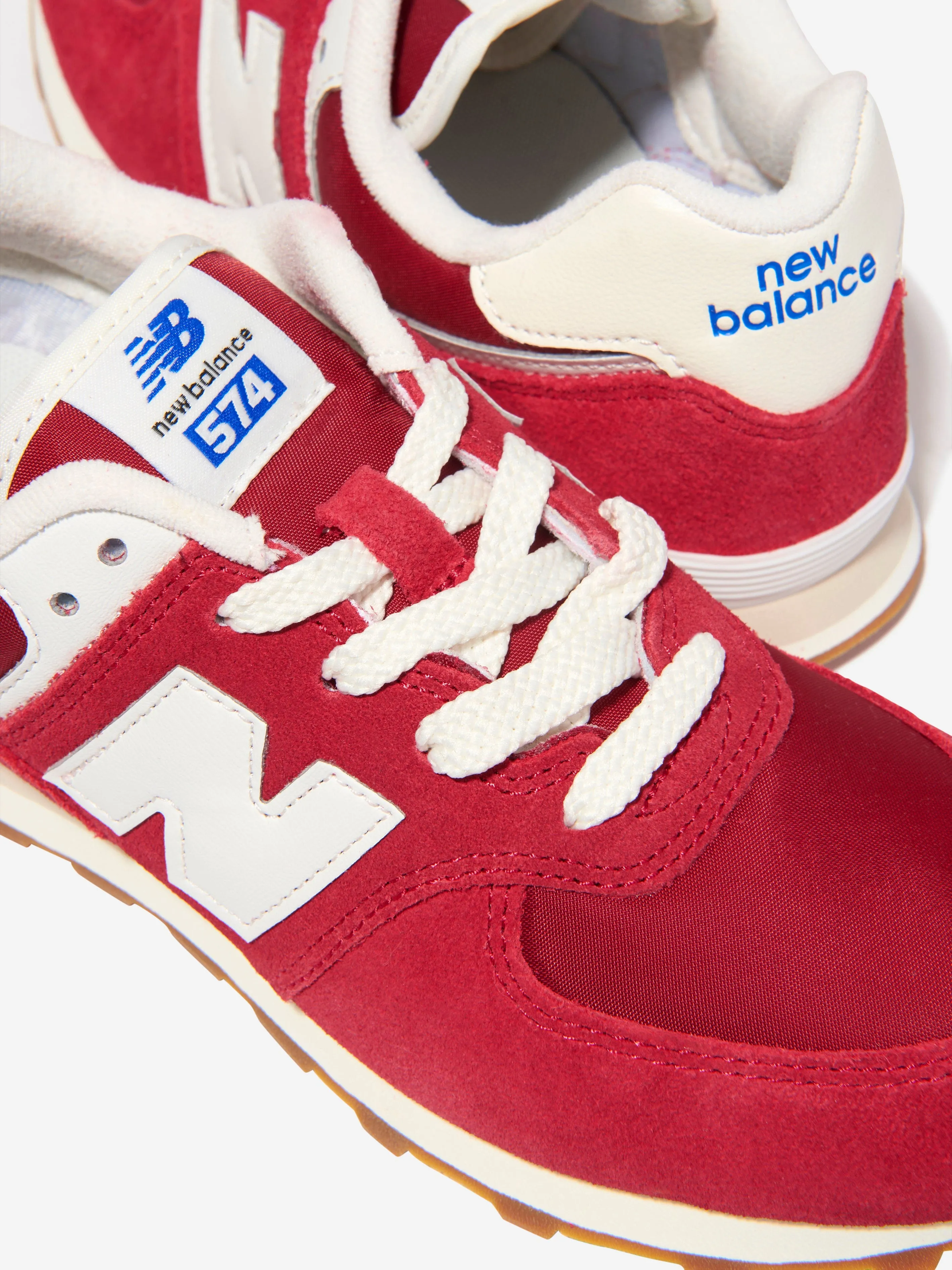 New Balance Kids 574 Retro Brights Grade Trainers