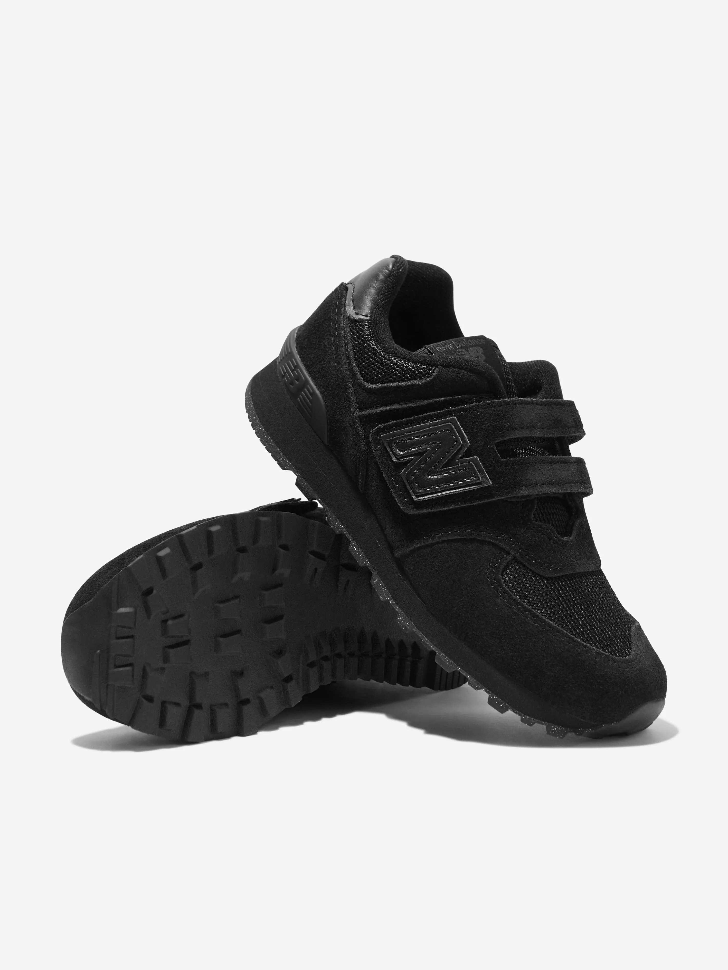 New Balance Kids 574 Trainers in Black