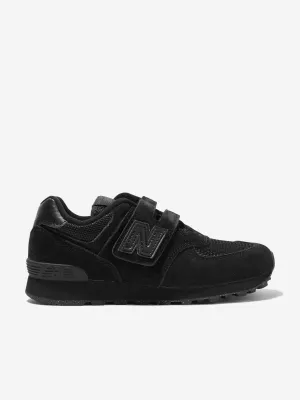 New Balance Kids 574 Trainers in Black