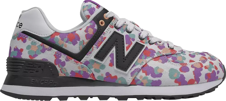 New Balance Wmns 574 'Camo - Multi' Sneakers, Multicolor