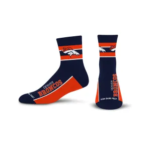 NFL Denver Broncos For Bare Feet Lil' Deuce Ankle Socks