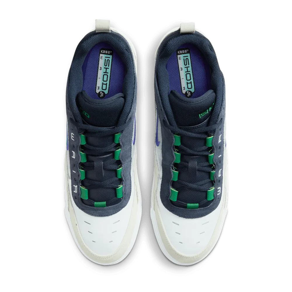 Nike sb Ishod Wair Air Max White Persian Violet Obsidian Pine Green