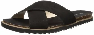 Nine West Dontjudge Nubuck Dress Sandal (Women)